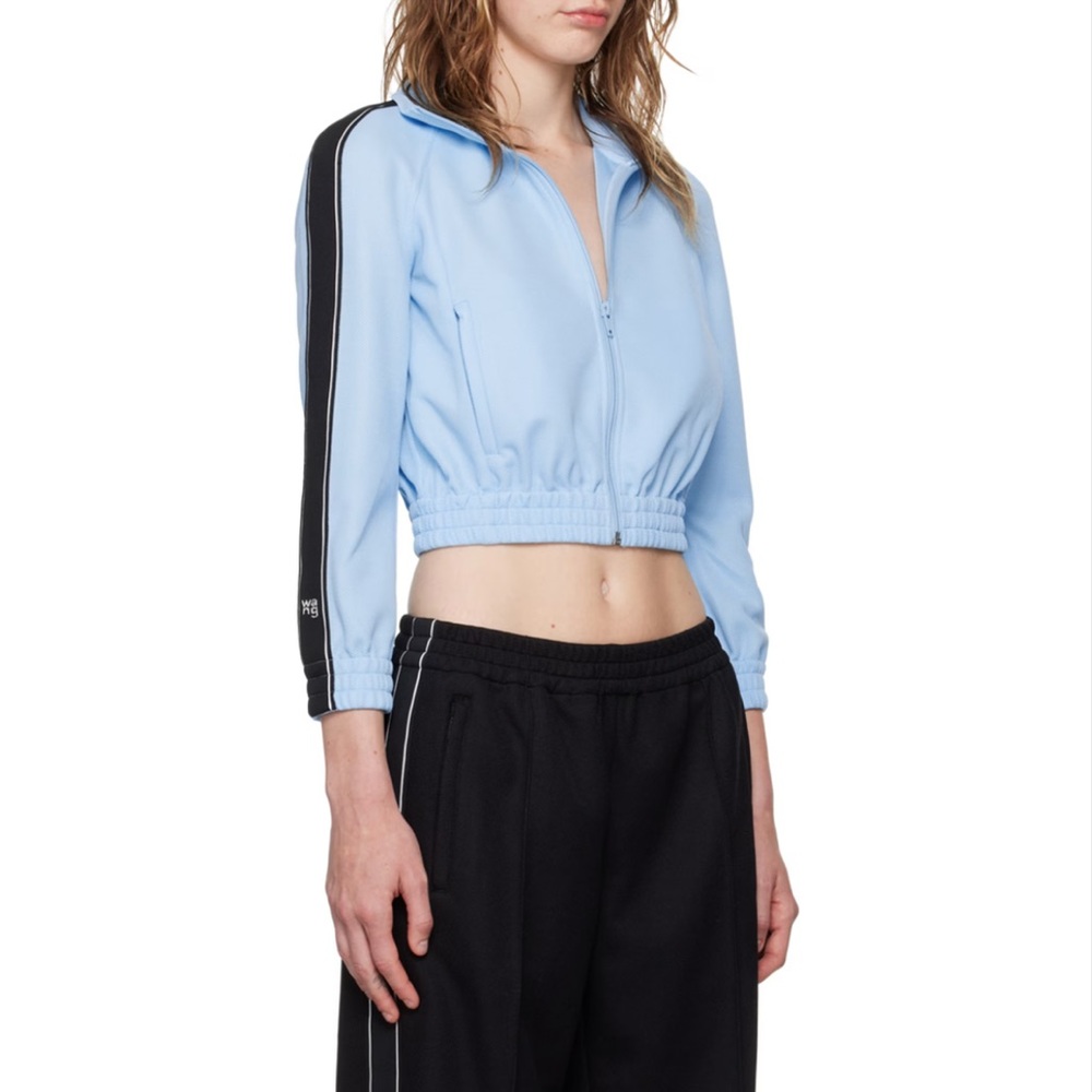 Alexander wang blue track jacket size XS